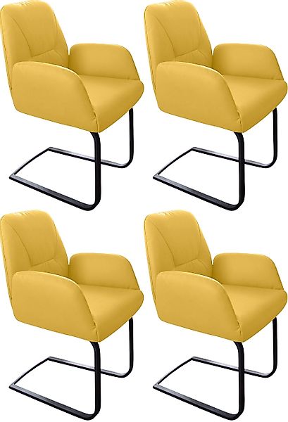 W.SCHILLIG Freischwinger "ole" (Set) 4 Stk.2er- oder 4er-Set, Gestell in Sc günstig online kaufen