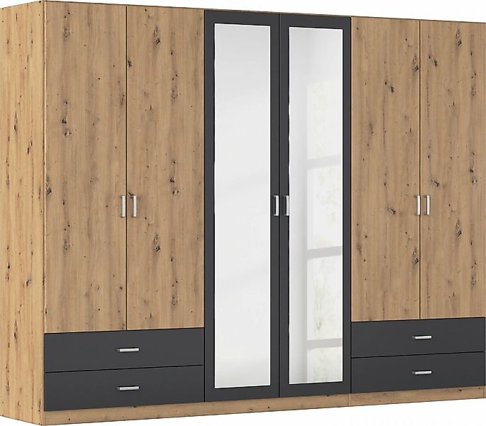 rauch Drehtürenschrank "Kleiderschrank Schrank Garderobe Wäscheschrank BORB günstig online kaufen