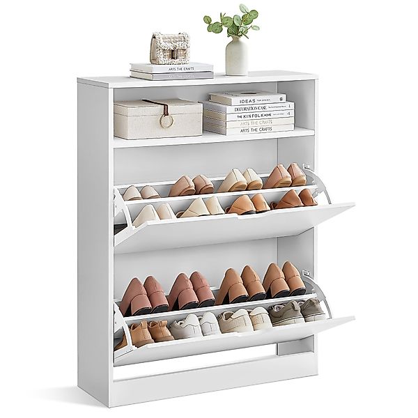 VASAGLE Schuhschrank Schuhregal Mit 2 oder günstig online kaufen