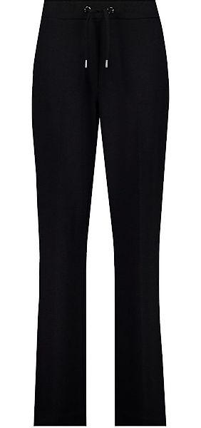 Monari 2-in-1-Hose Jogger mit Bindeband schwarz günstig online kaufen