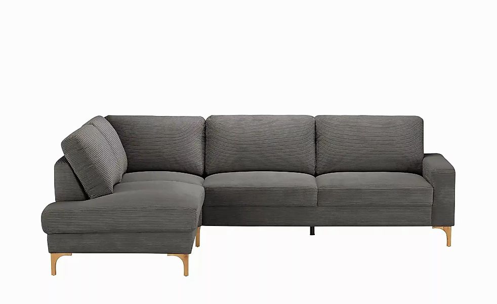 Gray & Jones Cord-Sofa  Capa ¦ grau ¦ Maße (cm): B: 276 H: 86 T: 200.0 Pols günstig online kaufen