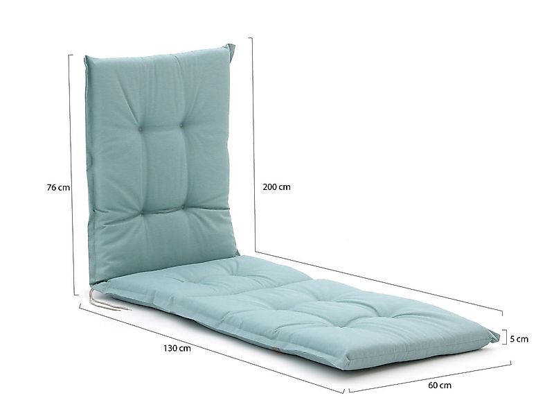 Madison Gartenliege Auflage 200x60  cm günstig online kaufen