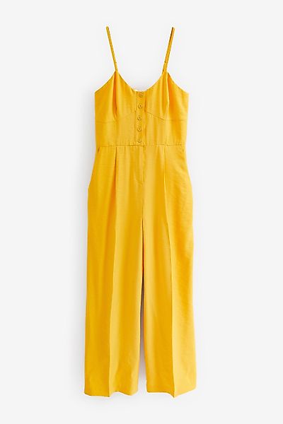 Next Jumpsuit Träger-Jumpsuit mit Knopfdetail, Kurzgröße günstig online kaufen