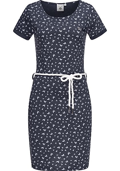 PEAK TIME Sommerkleid "L80022", leichtes Jersey Strandkleid mit Kordel günstig online kaufen