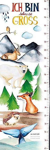 Close Up Poster Messlatte Poster Janette Auf 170 gr. Papier, matt. 30,5 x günstig online kaufen