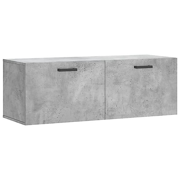 vidaXL Hängeschrank Wandschrank Betongrau 100x36,5x35 cm günstig online kaufen