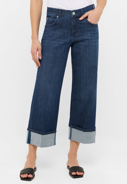 ANGELS 5-Pocket-Jeans "LINN TU" mit breitem Umschlagsaum günstig online kaufen