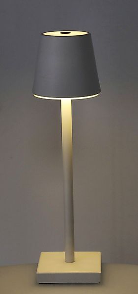 Spetebo LED Tischleuchte Metall LED Akku günstig online kaufen