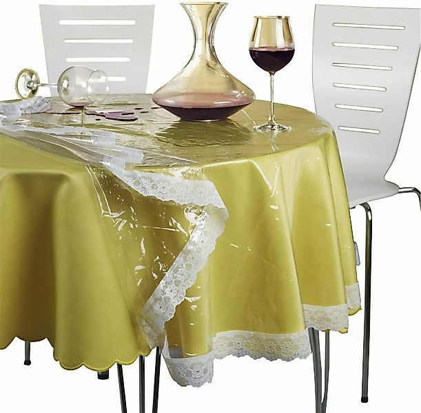 Peyer Syntex Tischdecke Transparente Tischdecke Schutzdecke günstig online kaufen