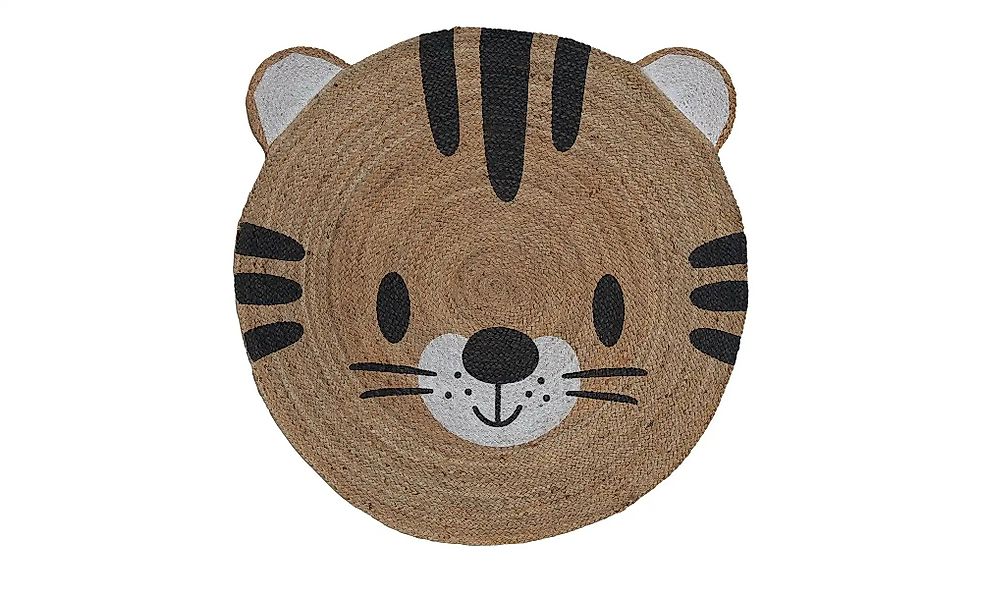 KJUT Flechtteppich  Kids-Teppich ¦ Jute,Baumwolle Ø: 120 Teppiche > Kindert günstig online kaufen