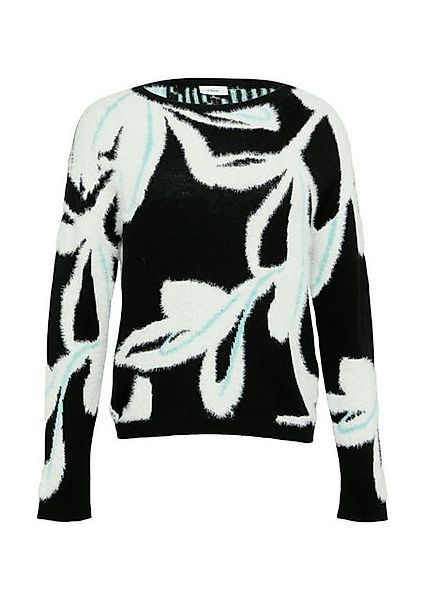 s.Oliver BLACK LABEL Strickpullover - Strickpullover mit Intarsienmuster günstig online kaufen