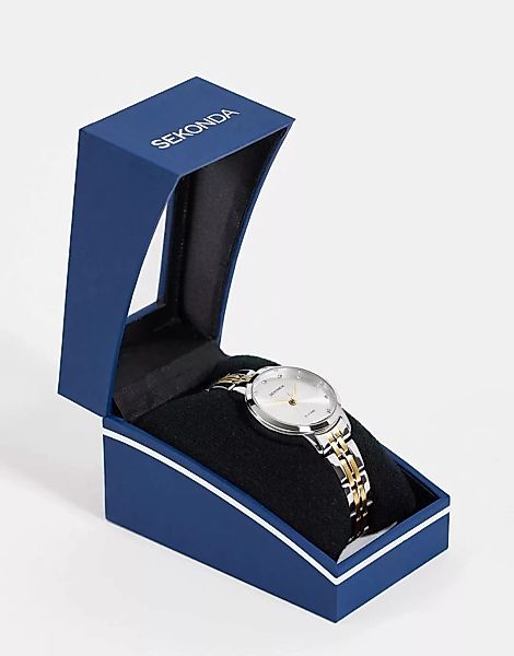 Sekonda – Damen-Armbanduhr aus verschiedenen Metallen-Mehrfarbig günstig online kaufen