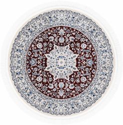 carpetfine Teppich "Nain Diane" rund 8 mm Höhe Kurzflorteppich, Orient Look günstig online kaufen