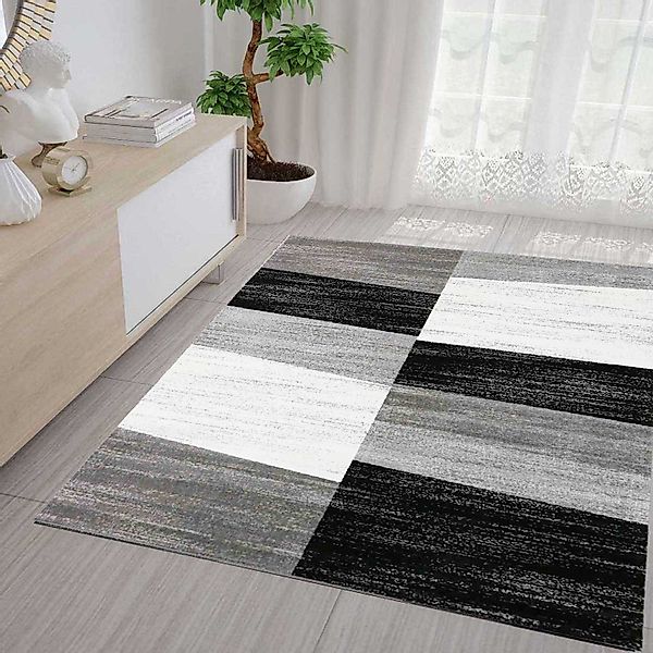 Vimoda Teppich Geometrisches Muster Meliert, Kariert, günstig online kaufen