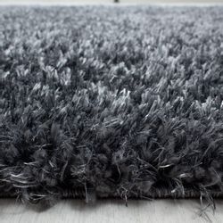 Carpettex Hochflor-Teppich Unicolor - Einfarbig, Rund, günstig online kaufen