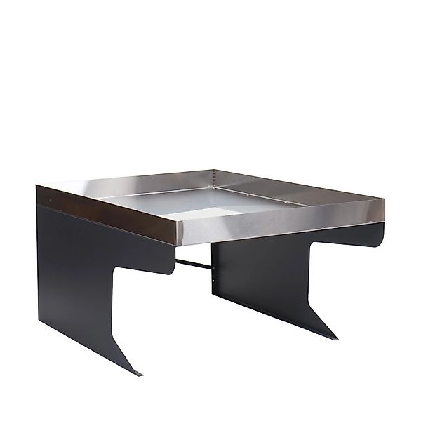 PROREGAL Mähroboter-Garage XL Mit Pflanzkasten 47x70x100cm Metall Edelstahl günstig online kaufen