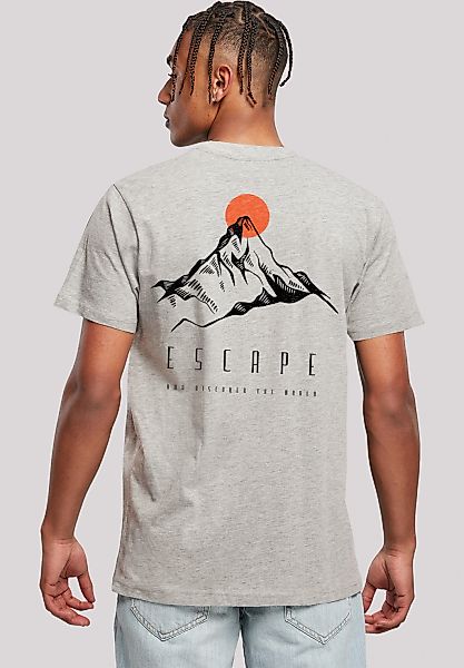 F4NT4STIC T-Shirt "Escape Discover the World Mountain" Premium Qualität, ES günstig online kaufen