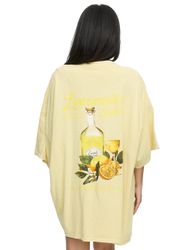 Worldclassca T-Shirt Worldclassca Oversized Print LIMONCELLO günstig online kaufen