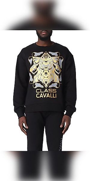 Cavalli Class Sweatshirt Cavalli Class Sweatshirt schwarz Herren günstig online kaufen