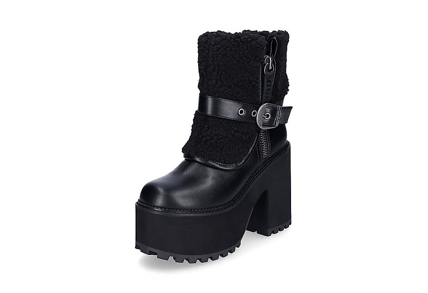 Buffalo Buffalo Damen Stiefelette Killah Fold schwarz Stiefelette günstig online kaufen