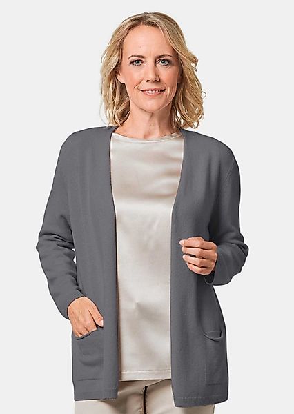 GOLDNER Kaschmirpullover Cardigan in langer offener günstig online kaufen