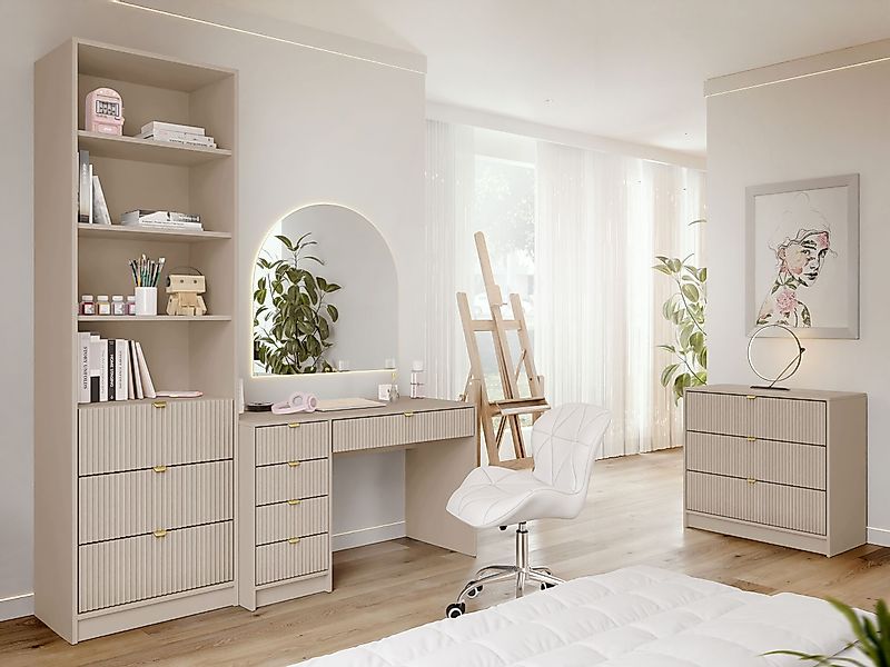 MIRJAN24 Wohnzimmer-Set Tireno V, (3er-Set, Kommode, günstig online kaufen
