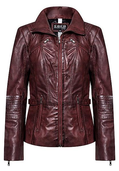 CBL Lederjacke MQ-43111 mit stehkragen günstig online kaufen