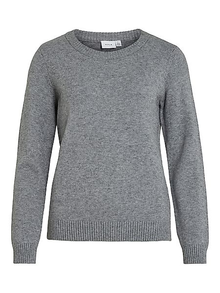 Vila Strickpullover Dünner Rundhals Strickpullover VIRIL günstig online kaufen