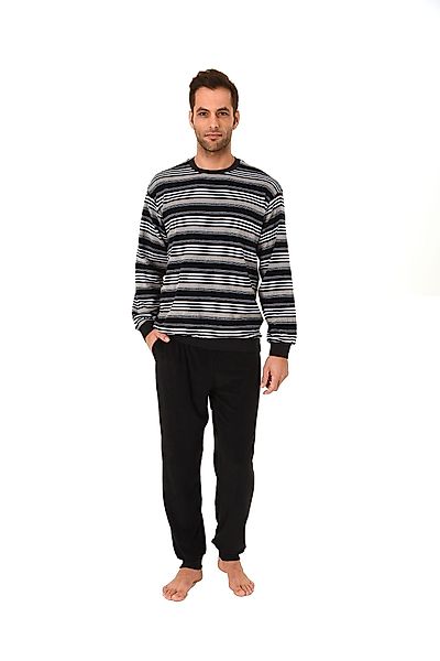 Normann Pyjama Herren Frottee Pyjama lang günstig online kaufen