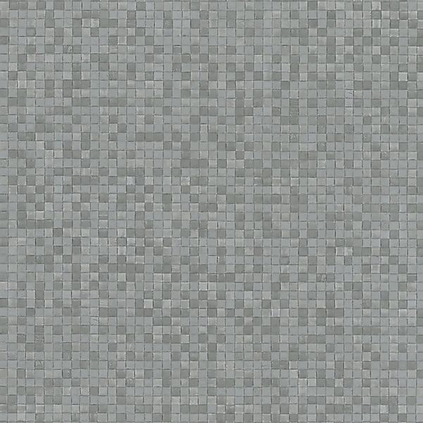 Marburg Vliestapete Grafisch Mosaikoptik Grau 10,05 m x 0,70 m FSC® günstig online kaufen
