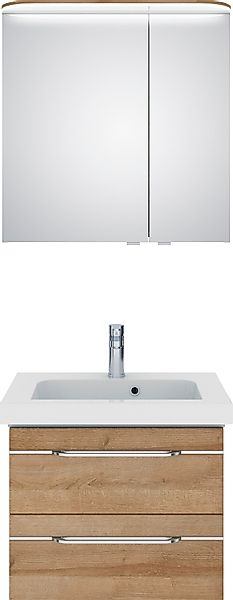 Saphir Badmöbel-Set »Balto Sprint 2-teilig, Mineralmarmor-Waschtisch mit LE günstig online kaufen