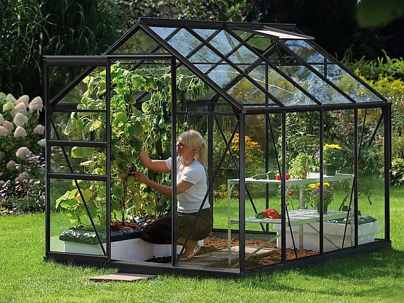 Vitavia Gewächshaus Venus 5000, BxTxH: 195 x 257 x 197 cm, 3 mm Wandstärke, günstig online kaufen