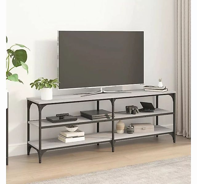 vidaXL TV-Schrank TV-Schrank Grau Sonoma 140x30x50 cm Holzwerkstoff (1-St) günstig online kaufen