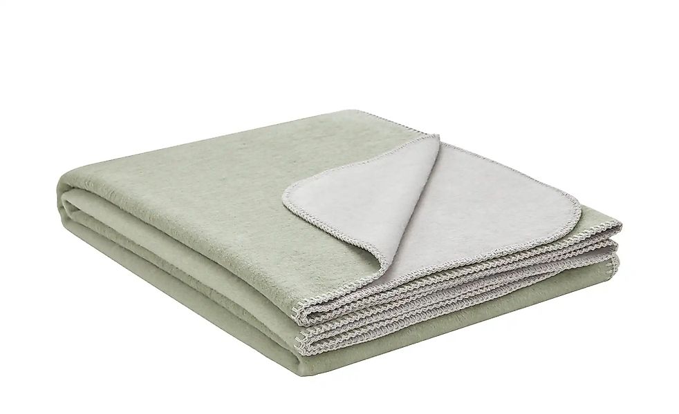 Biederlack Wendeplaid  Carla ¦ silber ¦ Baumwollmischgewebe ¦ Maße (cm): B: günstig online kaufen