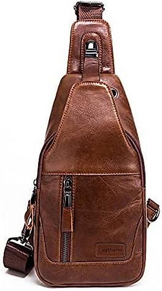 LuxusKollektion Cityrucksack Brusttasche Herren echtes Leder günstig online kaufen