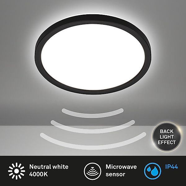Briloner Leuchten Deckenleuchte LED Deckenlampe Badlampe günstig online kaufen