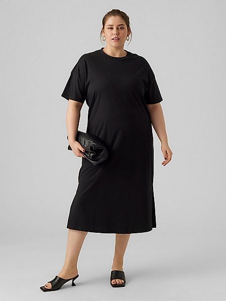 Vero Moda Curve Jerseykleid VMCMOLLY SS OVERSIZE CALF DRESS NOOS CUR günstig online kaufen