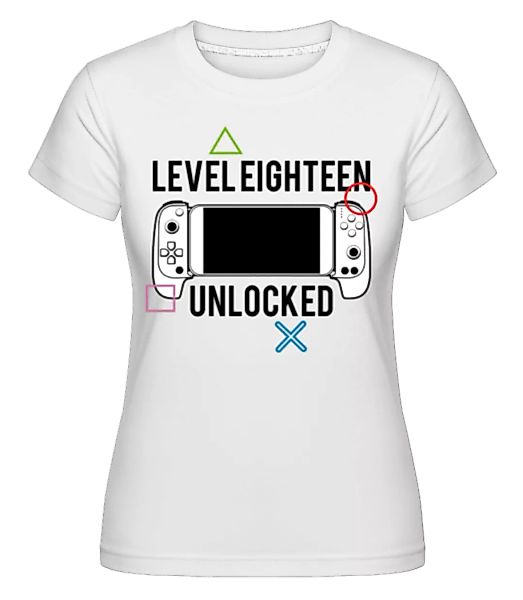 Level Eighteen Unlocked · Shirtinator Frauen T-Shirt günstig online kaufen