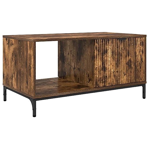 vidaXL Couchtisch Räuchereiche 90 x 49 x 46 cm Holzwerkstoff 883449 günstig online kaufen