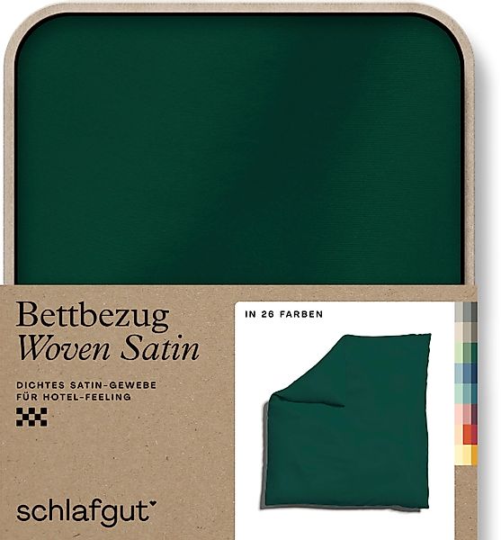 Schlafgut Bettbezug Woven Satin, (1 St), günstig online kaufen