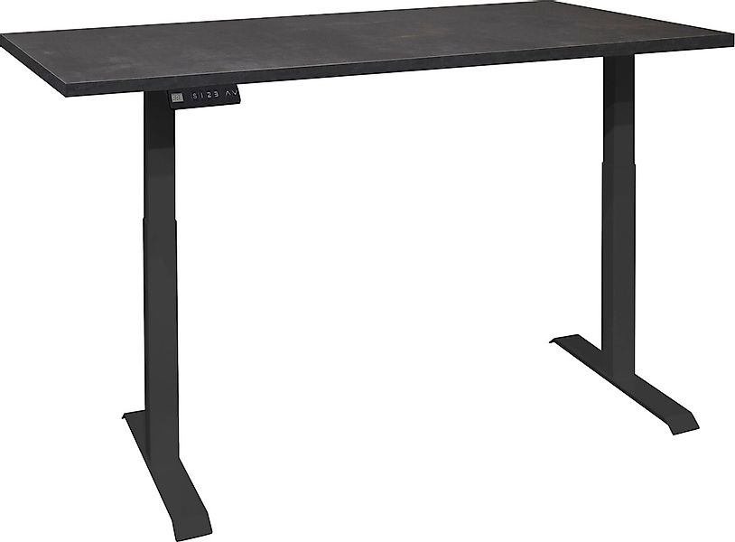 Mäusbacher Schreibtisch "Big System Office" Breite 160 cm, elektrisch höhen günstig online kaufen
