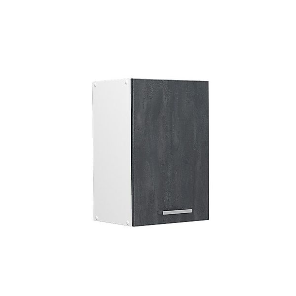 Vicco Hängeschrank R-Line, Schwarz Beton/Weiß, 40 günstig online kaufen