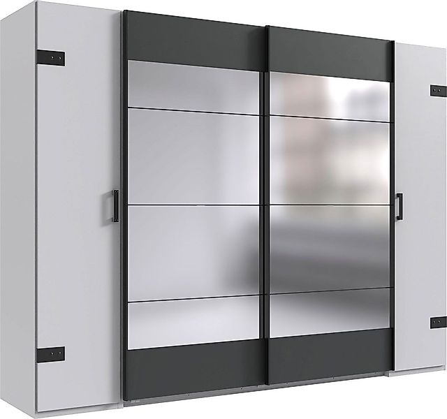 Wimex Dreh-/Schwebetürenschrank Stockholm (Schiebetüren, Drehtüren, Einlege günstig online kaufen