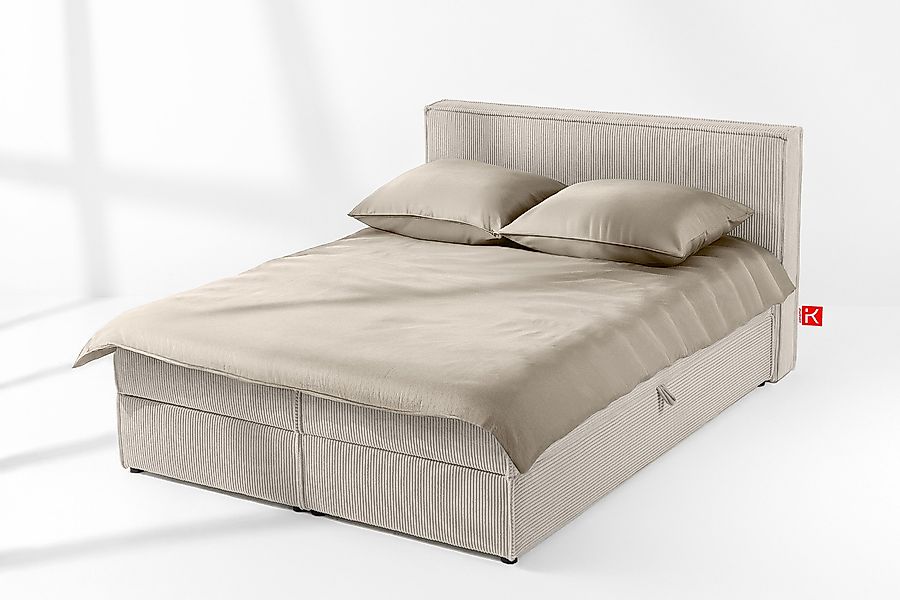 KONSIMO® Boxspringbett ROTI Polsterbett, inkl. Matratze günstig online kaufen