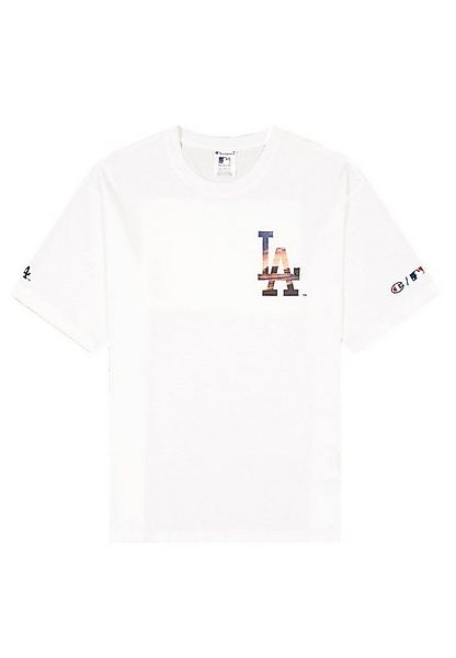 Champion T-Shirt Champion Herren T-Shirt 218923 WW001 WHT Weiss günstig online kaufen