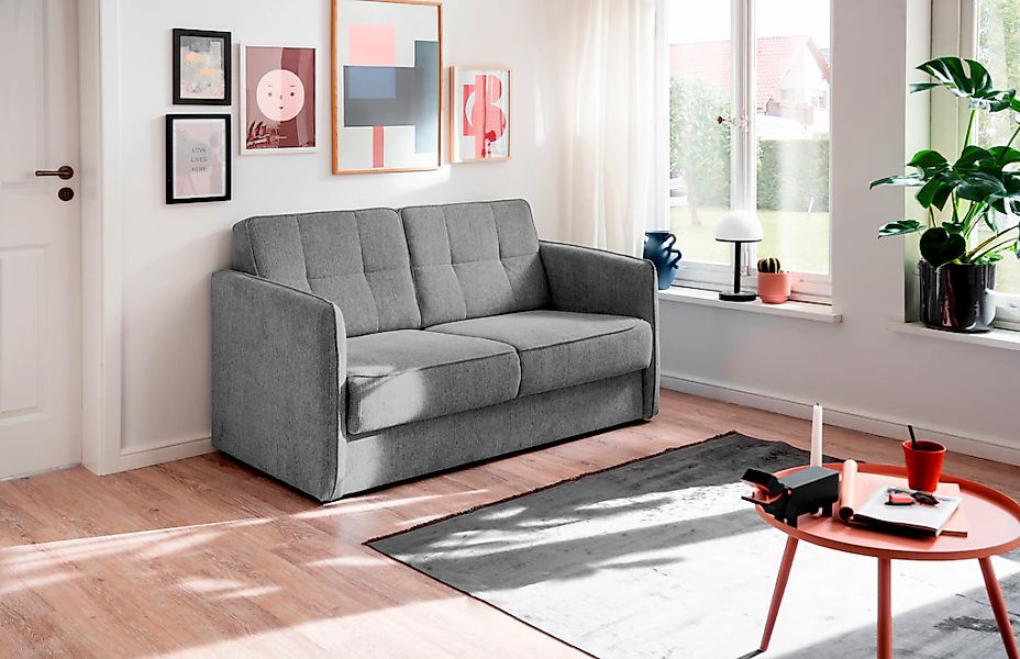 INOSIGN Schlafsofa "Milano", zwei einzeln ausziehbare Liegefunktionen günstig online kaufen