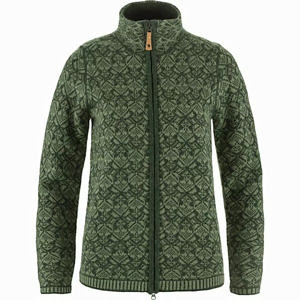 Fjällräven Rollkragenshirt Snow Cardigan W DEEP FOREST günstig online kaufen