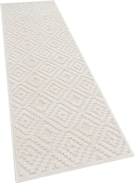 Paco Home Teppich "Livorno 672" rechteckig 14 mm Höhe Uni-Farben, Scandi, R günstig online kaufen