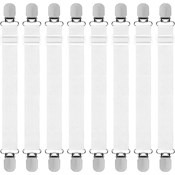 FOUORTUNATE-BEE Spannbettlaken Bettlakenspanner Verstellbar, Elastische Bet günstig online kaufen