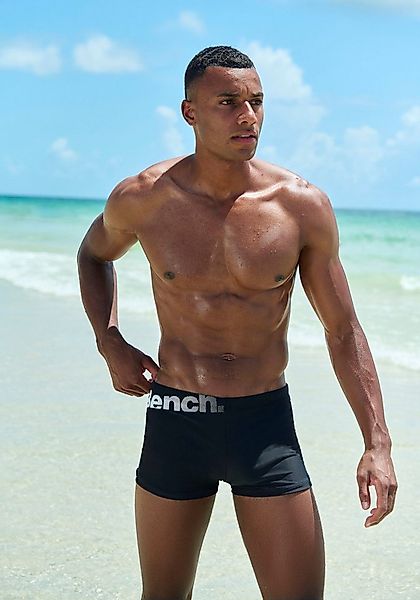 Bench. Boxer-Badehose mit Bench-Schriftzug günstig online kaufen